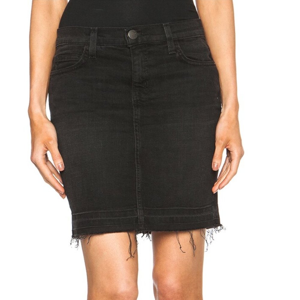Current Elliot the Skinny Mini Drifter with Released Hem
